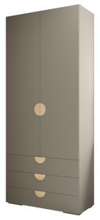 Armoire Inova 4 100/47/236,7 2 Portes (cachemire)