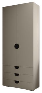 Armoire Inova 4 100/47/236,7 2 Portes (cachemire)