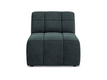 Fauteuil Pour Canapé Modulable Aloha En Velours Marin