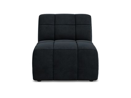 Fauteuil Pour Canapé Modulable Aloha En Velours Bleu Royal