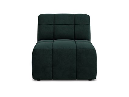Fauteuil Pour Canapé Modulable Aloha En Velours Gris Vert