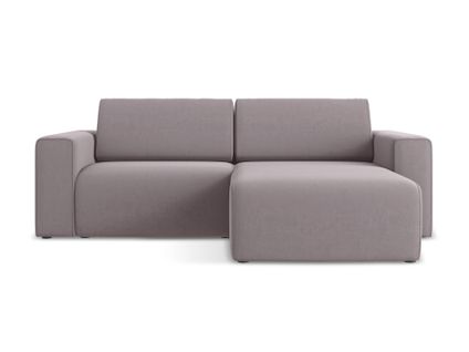 Canapé Modulable D’angle S Droit Kalea En Samt Lavande