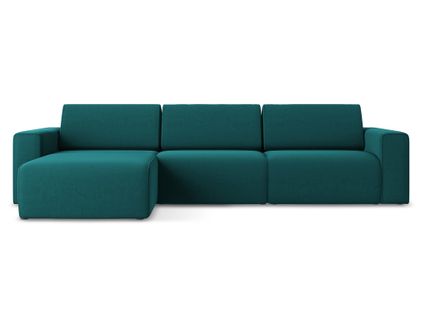 Canapé Modulable D’angle M Gauche Kalea En Samt Marin