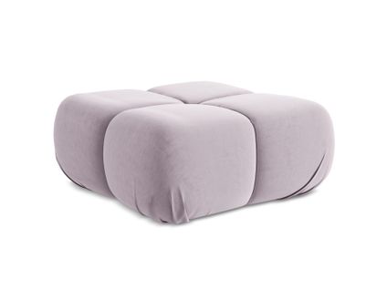 Pouf Lokua En Samt Lavande
