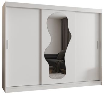 Armoire Ultra à Portes Coulissantes 200/250/62 2 Portes (blanc)