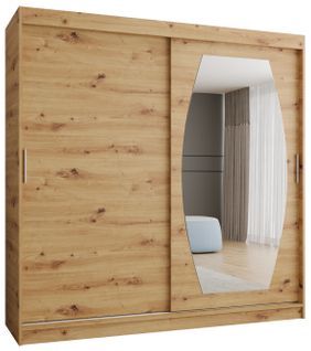 Armoire Rossa à Portes Coulissantes 200/200/62 2 Portes (artisan)