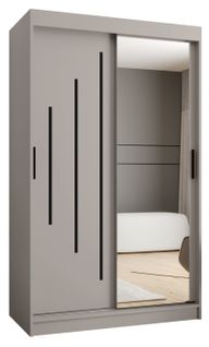 Armoire à Portes Coulissantes Rubino Y2 200/120/62 2 Portes(cachemire)