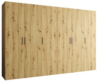 Armoire Bari 1 à Portes Battantes 202/300/52 6 Portes (artisan)