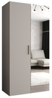 Armoire Bari 2 à Portes Battantes 202/100/52 2 Portes (cachemire)