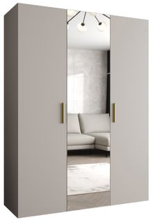 Armoire Bari 2 à Portes Battantes 202/150/52 3 Portes (cachemire)