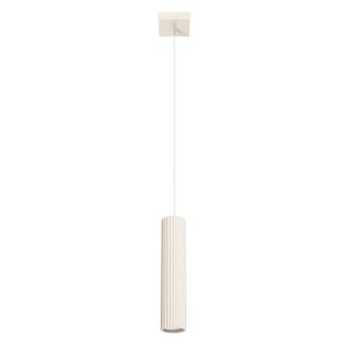 Suspension Aluminium Beige Gu10 1 Karbon
