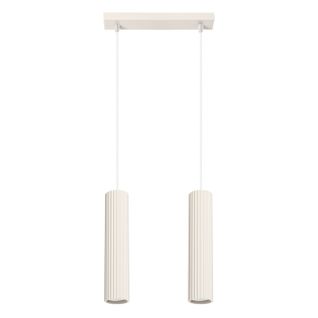 Suspension Aluminium Beige Gu10 2 Karbon