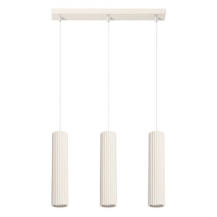 Suspension Aluminium Beige Gu10 3 Karbon Line