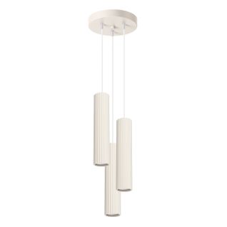 Suspension Aluminium Beige Gu10 3 Karbon