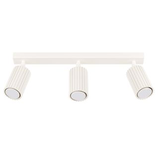 Plafonnier Aluminium Beige Gu10 3 Karbon Line