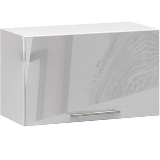 Meuble De Cuisine Haut W60 Oliwia Modulable Blanc 60 Cm 1 Porte Couleur 1 Étagère 60x30x29 Cm