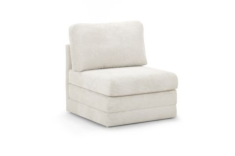 Fauteuil convertible SISSI tissu Beige