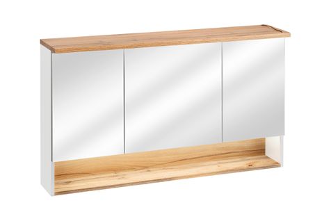 Armoire à Miroir 120 Cm, 3 Portes