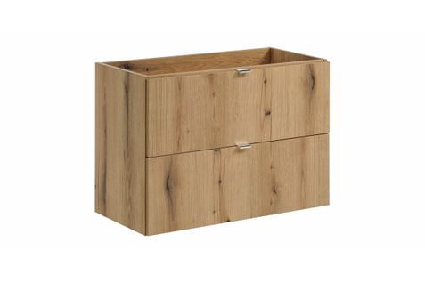 Meuble Sous-vasque 80 Cm, 2 Tiroirs
