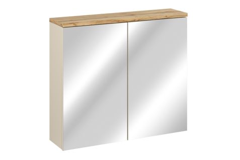 Armoire à Miroir 80 Cm, 2 Portes