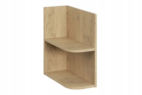 Caisson D’angle Ouvert Pour Meuble De Salle De Bains Dalia Chêne Cremona – 20 Cm