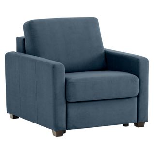 Fauteuil NICARAGUA tissu Bella bleu
