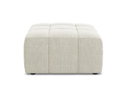 Pouf Aloha En Tissu Bouclette Sable