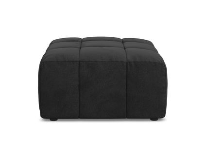 Pouf Aloha En Velours Noir