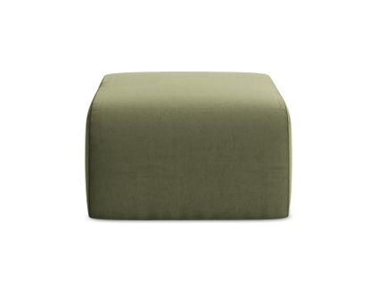 Pouf Lani En Velours Olive