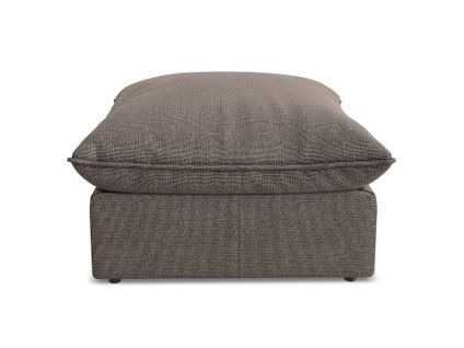 Pouf Manao En Tissu Bouclette Chocolat