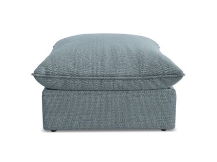 Pouf Manao En Tissu Bouclette Jeans