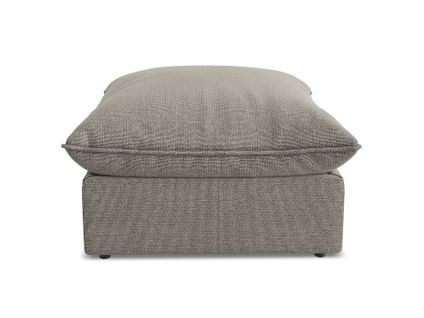 Pouf Manao En Tissu Bouclette Gris