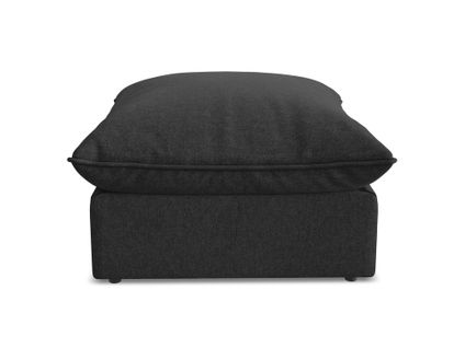 Pouf Manao En Velours Noir