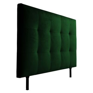 Tête de lit velours L.160 cm KARTY vert