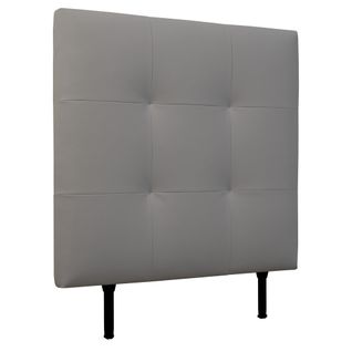 Tête de lit polyuréthane L.90 KARTY gris