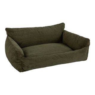 Canapé pour chien HAPPY velours côtelé kaki