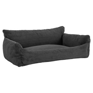 Canapé pour chien HAPPY velours côtelé anthracite