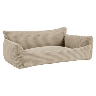 Canapé pour chien HAPPY velours côtelé beige