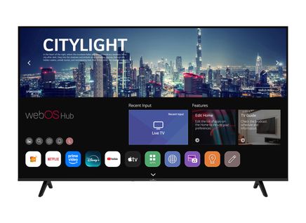 Téléviseur LED 4k Uhd 65" (164 Cm) Smart TV Web Os-65uw02k- Molotov, Netflix, Prime Video, Canal+