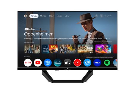 Téléviseur LED HD 24" (60 Cm) Smart TV Google 24hg01v2c Chargeur De Véhicule 12v Fourni, HDMI