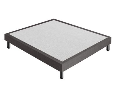 Sommier 140x190 Tapissier Déco Resistant Jusqu'à 120 Kg Par Personne
