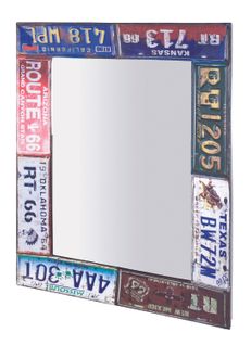 Miroir Murale Code 2 Vintage, L61 X H81 X P5 Cm