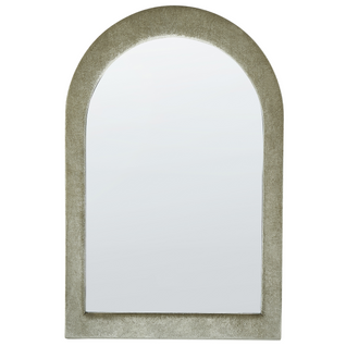 Miroir Mural Miroir Décoratif - Huriel 60 Cm 90 Cm Velours Vert Olive