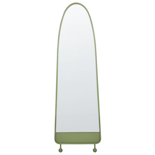Miroir Mural Miroir Décoratif - Parnay 45 Cm 146 Cm Métal Vert Olive