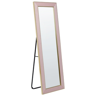 Miroir Sur Pied - Miroir Sur Toute La Longueur Lautrec 150 Cm Velours Rose