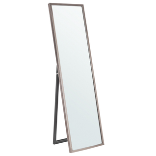 Miroir Sur Pied - Miroir Sur Toute La Longueur Torcy 140 Cm Argenté