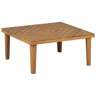 Table Basse - Table De Salon De Jardin Baratti Acacia Marron