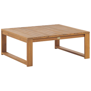 Table Basse - Table De Salon De Jardin Timor 90 Cm 75 Cm Bois D'acacia Certifié Marron Clair