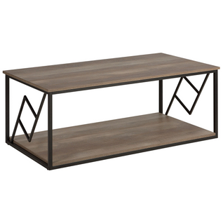 Table Basse - Table De Salon Forres Marron/noir