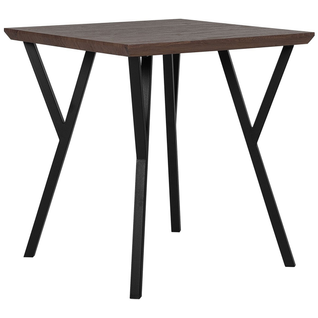 Table De Salle à Manger - Table De Repas Bravo Marron Foncé 70 Cm 70 Cm